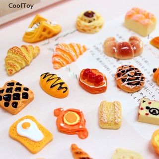 &lt; Cooltoy &gt; ขนมปัง บิสกิต อาหารปลอม ขนาดเล็ก สําหรับตกแต่งบ้านตุ๊กตา 3 ชิ้น