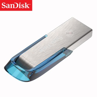 ภาพขนาดย่อของภาพหน้าปกสินค้าSanDisk (สีฟ้า) Flash Drive Ultra Flair USB 3.0 32GB Speed 150MB/s (SDCZ73_032G_G46B) แฟลชไดร์ฟ PC รับประกัน Synnex 5ปี จากร้าน sjcam_officialstore บน Shopee ภาพที่ 7