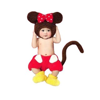 BabyGaga ชุดแฟนซีเด็กทารกมิกกี้ Mickey Fancy Costume