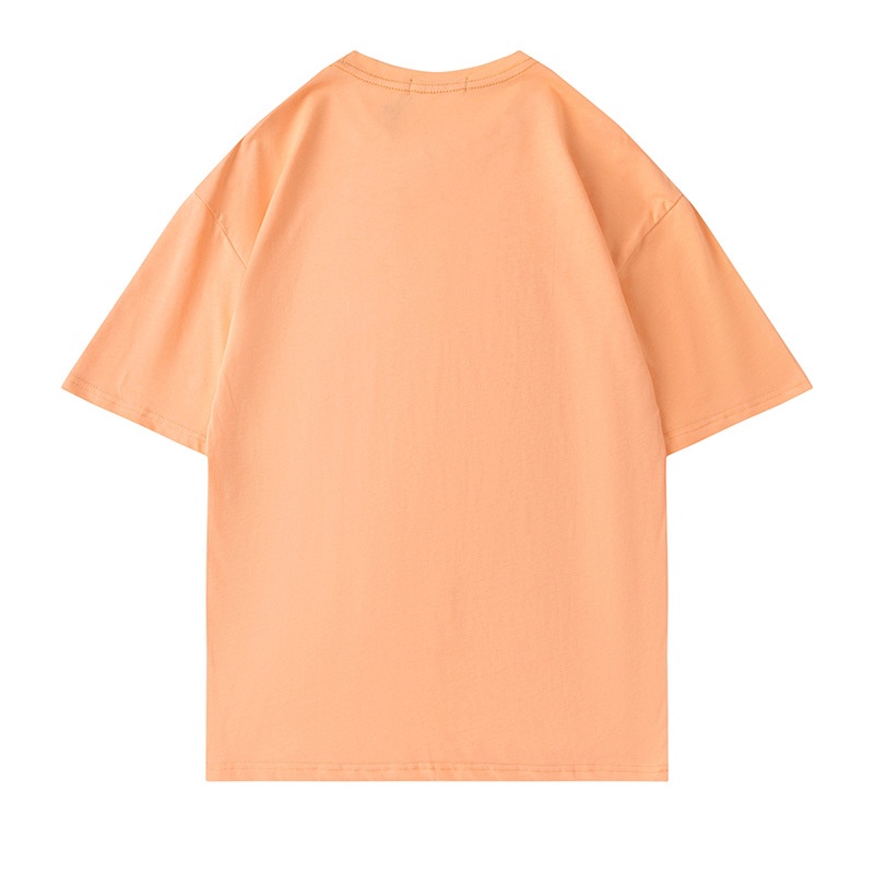 t-shirt-2111-cotton-100-เสื้อยืดคอกลมผู้ชาย-ตุ๊กตาหมี-แขนสั้น-มี-5-สี