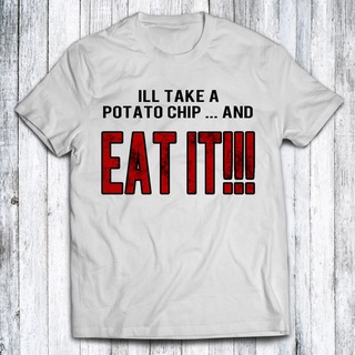 เสื้อยืดผ้าฝ้ายพิมพ์ลายขายดี เสื้อยืด ผ้าฝ้าย 100% พิมพ์ลายอนิเมะ Death Note Potato Chip Meme แฟชั่นฤดูร้อน สําหรับผู้ชา