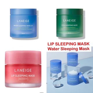 Laneige Water Sleeping Mask ขนาด 70ml, LIP SLEEPING MASK ขนาด20g