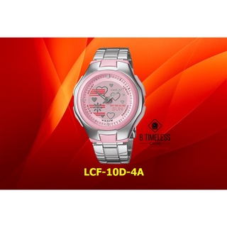 CASIO รุ่น LCF-10D-4A ของแท้ 100% รับประกันตัวเครื่องและถ่าน 1 ปีเต็ม