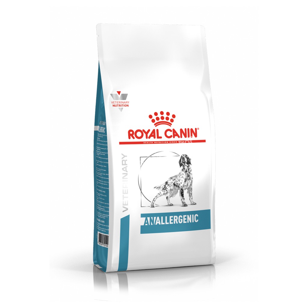 royal-canin-anallergenic-dog-ขนาด-3-kg-อาหารสุนัขสำหรับแพ้อาหาร-ภูมิแพ้ผิวหนังที่เกิดจากอาหาร