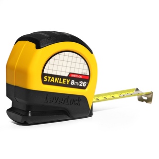 STANLEY ตลับเมตร LEVERLOCK 3M 5M 8M