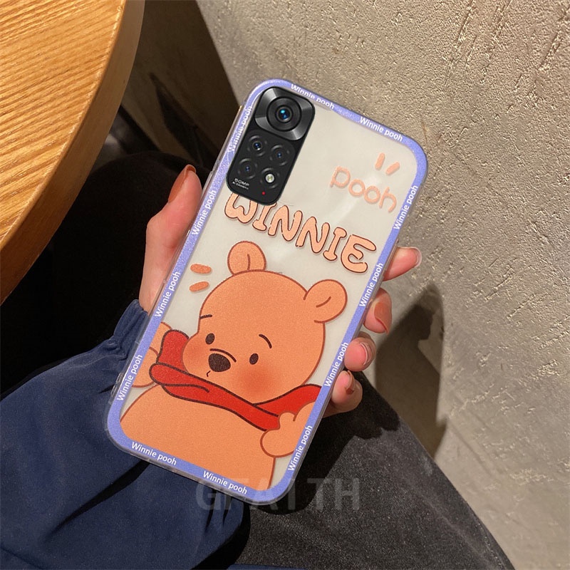 เคสโทรศัพท์-xiaomi-redmi-note-11-4g-11s-note11-pro-5g-thai-version-แฟชั่นใหม่น่ารักการ์ตูนหมูสีชมพูวินนี่เดอะพูห์ป้องกันการตกปกนิ่มใสปกหลังเคส-note11pro