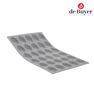 de Buyer 1851.01D ELASTOMOULE - 30 Mini-Madeleines Mould/พิมพ์แมเดลีนส์