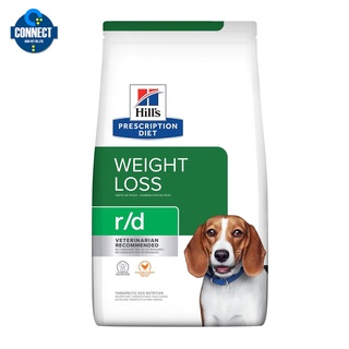 Hills Prescription Diet r/d Canine Weight Reduction อาหารสำหรับสุนัขโรคอ้วน/ลดน้ำหนัก 1.5 KG./ 3.85 KG.