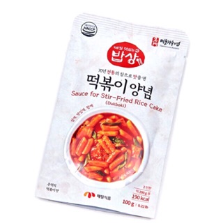Korea Tteokbokki Sauce [100 g.] :: ซอสต๊อกบ็กกิจากประเทศเกาหลี🇰🇷