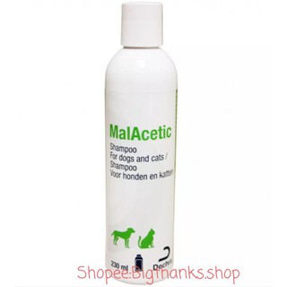 MalAcetic shampoo 230 ml. หมดอายุ 01/2024