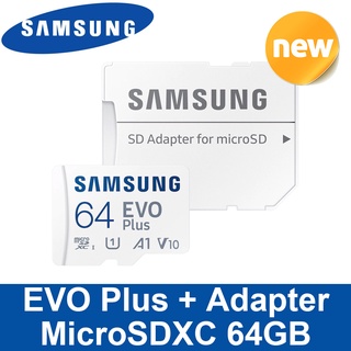 SAMSUNG MB-MC64KA/KR EVO Plus + Adapter MicroSDXC 64GB Memory Card Korea