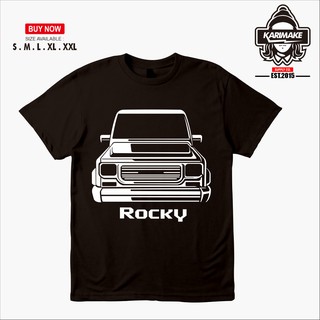 เสื้อยืดผ้าฝ้ายพิมพ์ลายแฟชั่น เสื้อยืด พิมพ์ลาย Daihatsu Taft Rocky Car สําหรับผู้ชาย