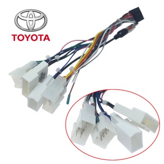 อะแดปเตอร์สายเคเบิ้ลเชื่อมต่อวิทยุ-16-pin-สําหรับ-toyota