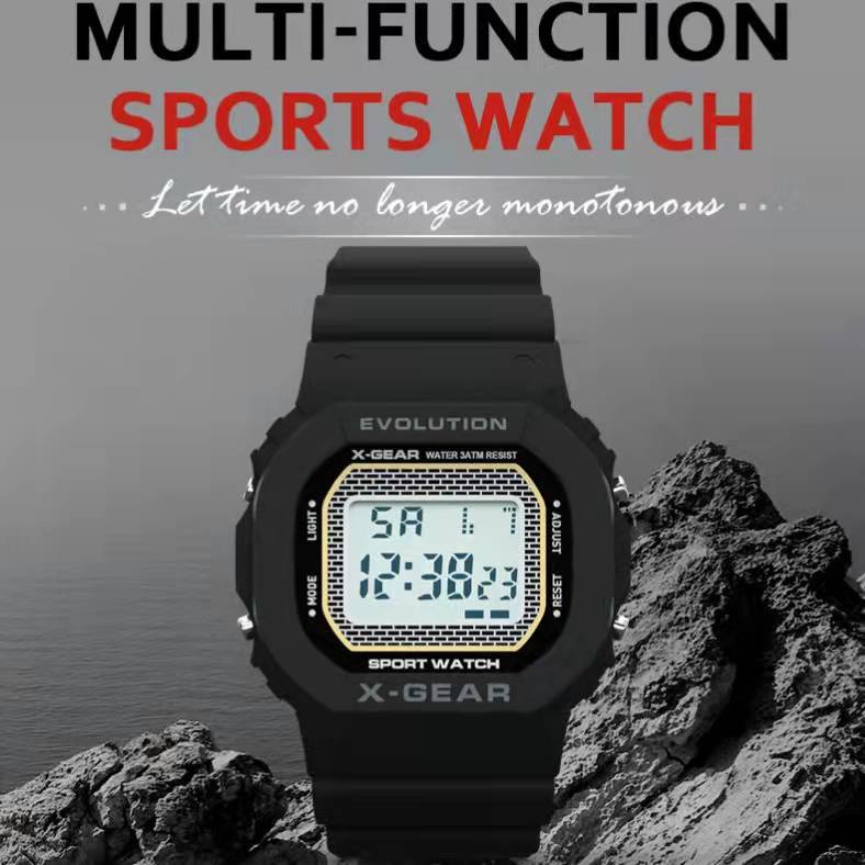 ภาพสินค้านาฬิกา X-gear  % พร้อมกล่อง ประกัน 1 ปี มีเก็บเงินปลายทาง. จากร้าน solos_shop1 บน Shopee ภาพที่ 1