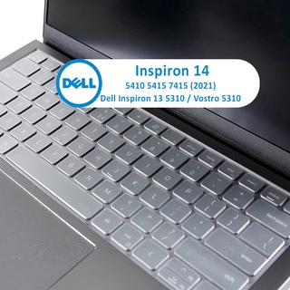 แผ่นครอบแป้นพิมพ์ ขนาด 14 นิ้ว สําหรับ Dell Inspiron 14 5410 5415 7415 2021 Inspiron 13 5310 Vostro 5310