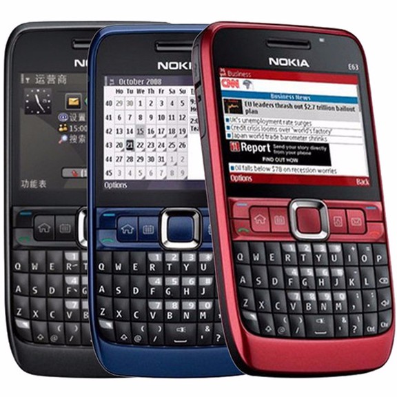 โทรศัพท์มือถือโนเกียปุ่มกด-nokia-e63-สีดำ-3g-4g-รุ่นใหม่2020