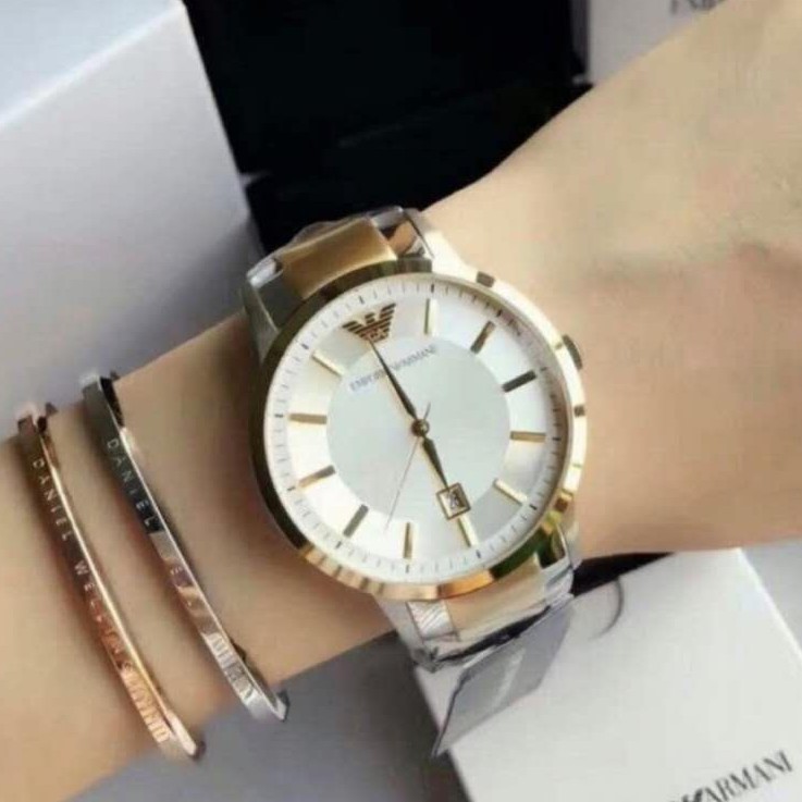 Emporio Armani ของแท้100% AR2449 AR2450 AR2434 AR2435 - นาฬิกาแบรนด์เนมAR  นาฬิกาผู้หญิงผู้ชาย สินค้าพร้อมจัดส่ง A-91 | Shopee Thailand