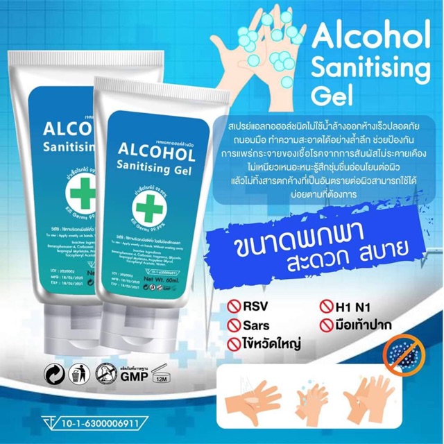 เจลแอลกอฮอล์ล้างมือ-alcohol-gel