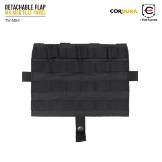 ซอง Detachable Flap M4 Mag Flat Panel ( Twinfalcons ) [ TW-M041 ]