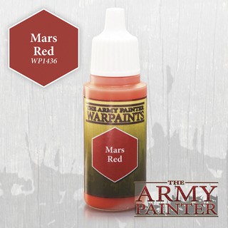 🔥มีของพร้อมส่ง🔥 Army Painter Mars Red AP-WP1436 สีทาโมเดล สีอะคริลิค สูตรน้ำ แถมฟรี Mixing ball 2 ลูก