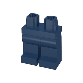 Lego part (ชิ้นส่วนเลโก้) No.970c00 / 73200 Hips and Legs Plain (Monochrome)