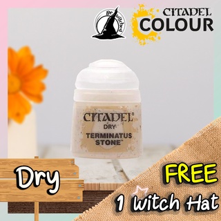 (Dry) TERMINATUS STONE : Citadel Paint แถมฟรี 1 Floor Tile