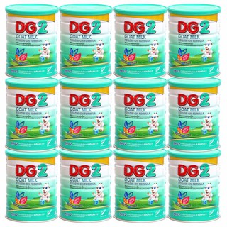 สินค้า DG-2 ดีจี2 อาหารทารกจากนมแพะ สำหรับช่วงวัยที่ 2 800g. ( 12 กระป๋อง )
