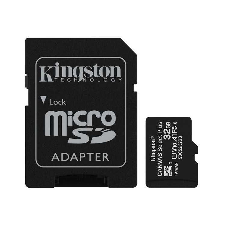 ภาพสินค้าKINGSTON 32 GB MICRO SD CARD (ไมโครเอสดีการ์ด) CANVAS SELECT PLUS (SDCS2/32GB) จากร้าน jib_officialshop บน Shopee ภาพที่ 2