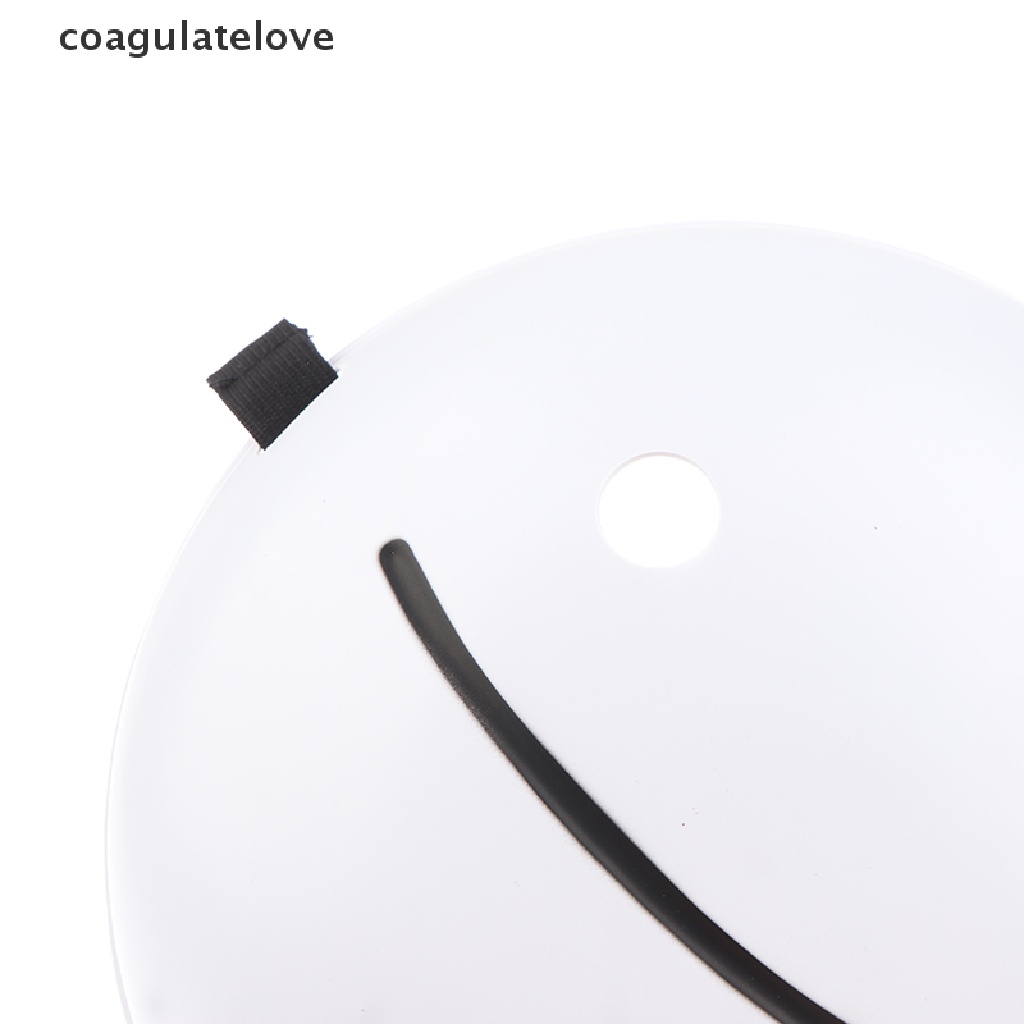 coagulatelove-หน้ากากคอสเพลย์-หมวกกันน็อค-ลายการ์ตูนอนิเมะหน้ายิ้ม-สีขาว-สําหรับปาร์ตี้ฮาโลวีน