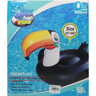 BKLTOY แพลอยน้ำแพนกทูแคนToucan Float ขนาด56*45นิ้ว OM9721