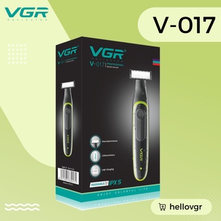 เครื่องโกนหนวด VGR รุ่น V-017 (สินค้าพร้อมส่ง ของแท้ 100%) | Shopee ...