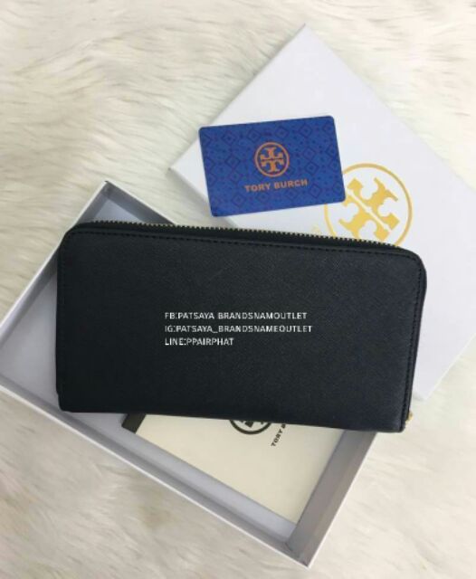 new-in-tory-burch-long-wallet-bagแท้-outlet-สินค้าจากโรงงานผลิต-งานเกินออเดอร์ค่ะ