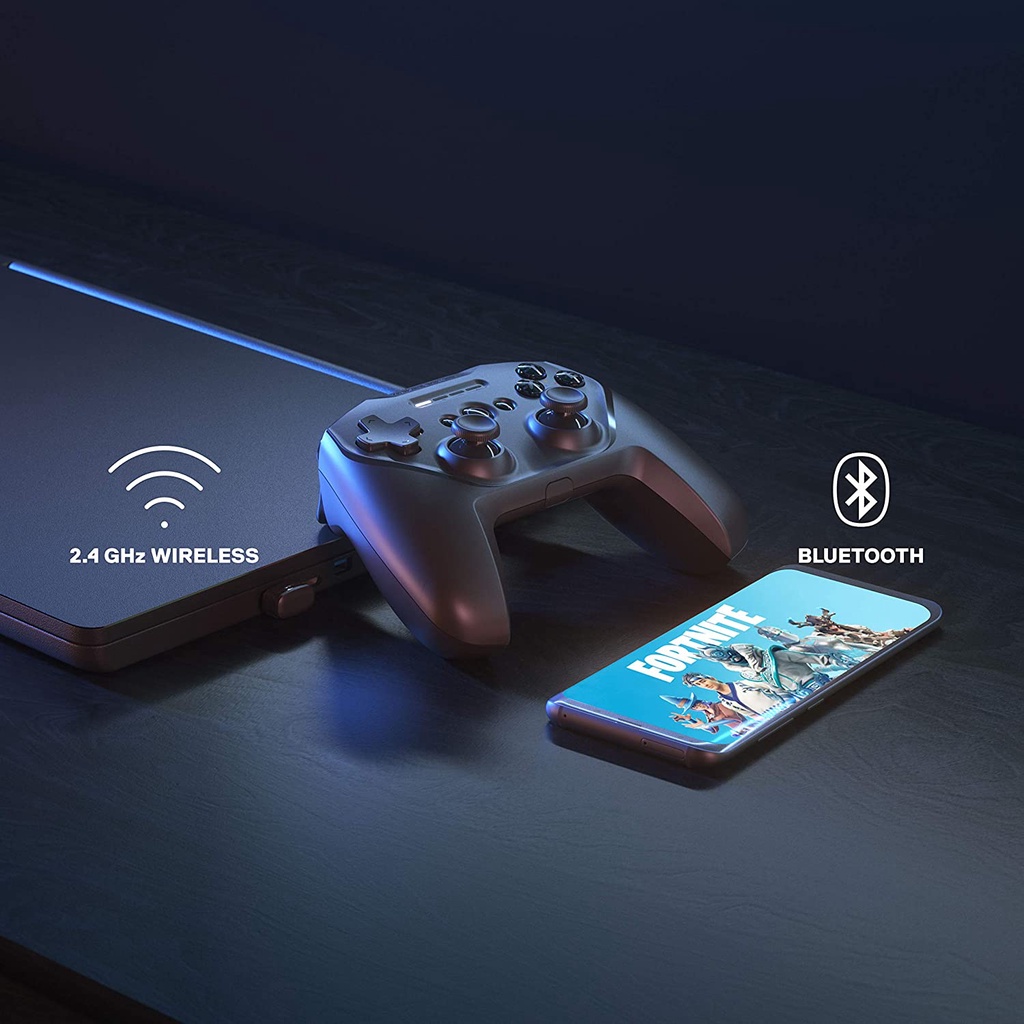 steelseries-stratus-duo-wireless-gaming-controller-made-for-android-windows-and-vr-dual-wireless-connectivity-high-performance-materials-supports-fortnite-mobileเกมคอนโทรลเลอร์-gaming-controllers-คอนโ