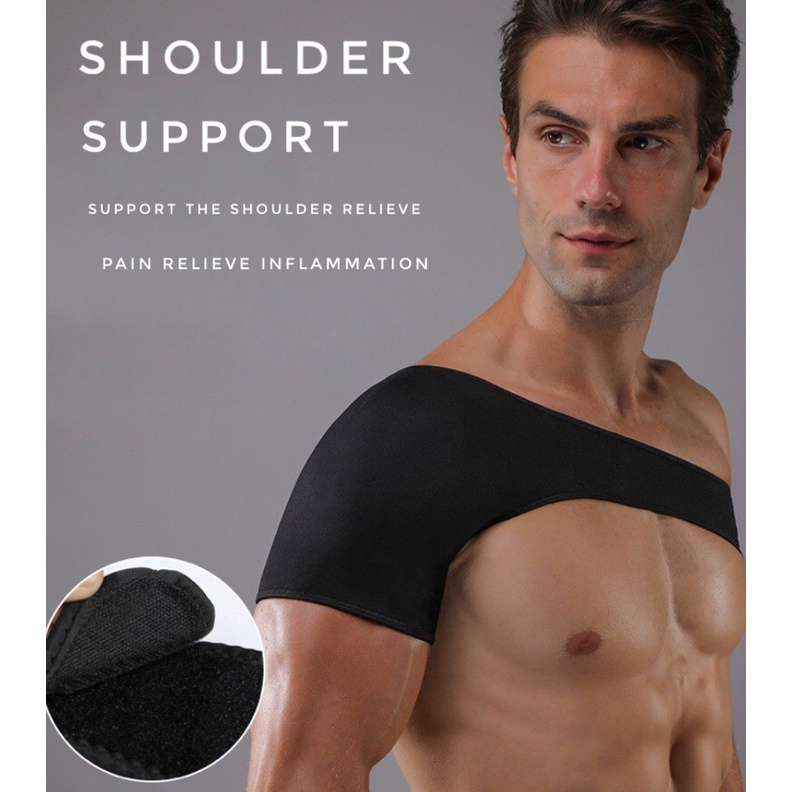 shoulder-jingba-support-ผ้าสวมพยุงหัวไหล่ลดปวดอักเสบกล้ามเนื้อ