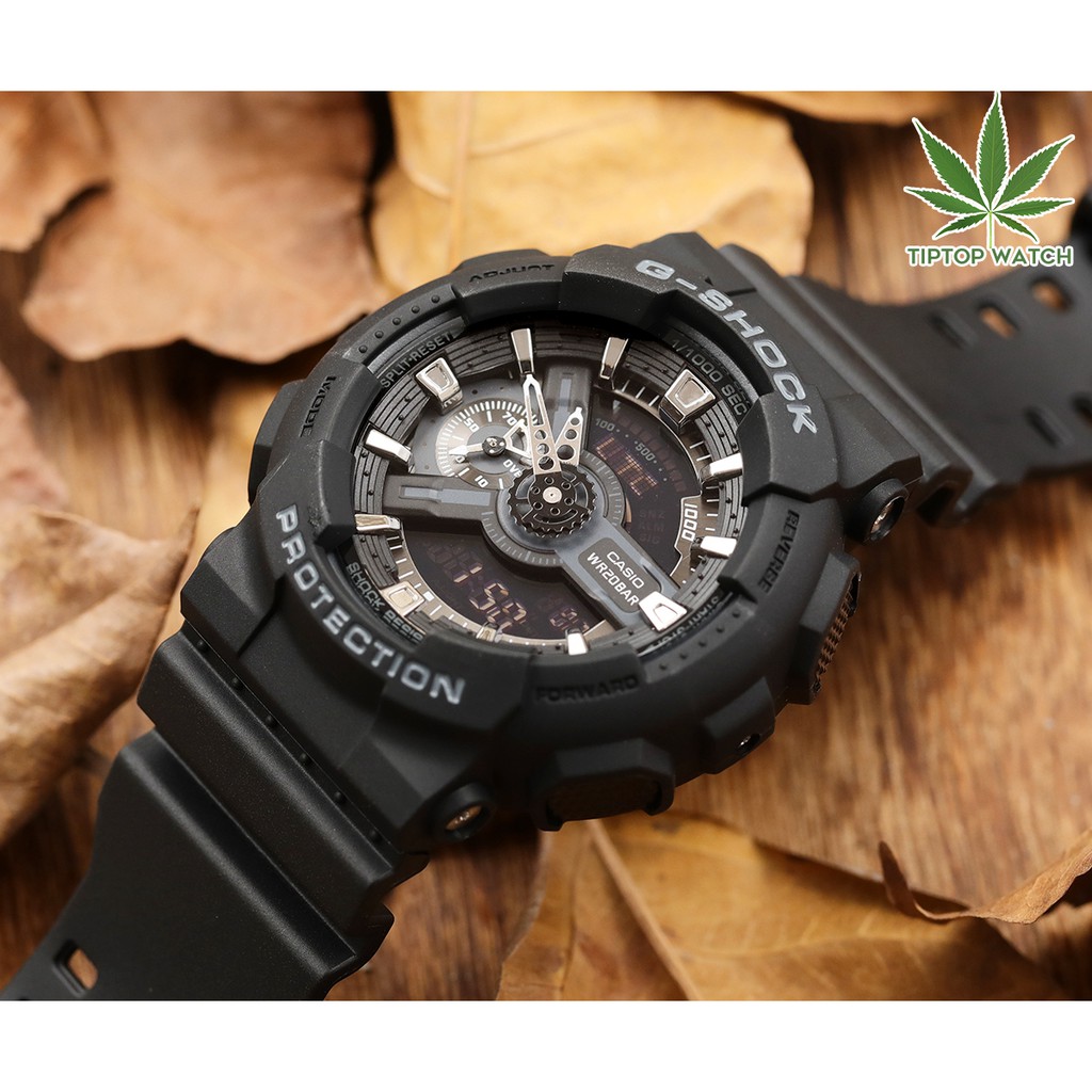 g-shock-casio-ของแท้-100-นาฬิกาผู้ชาย-รุ่น-ga-110-black