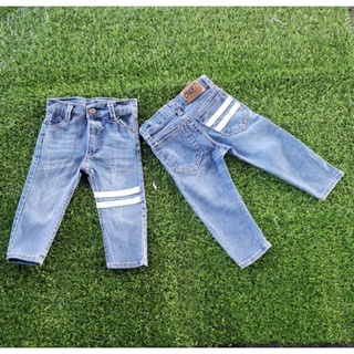 ภาพขนาดย่อของภาพหน้าปกสินค้ากางเกงยีนส์ขายาวเด็ก1-10ขวบ จากร้าน atkidsjeans บน Shopee ภาพที่ 4