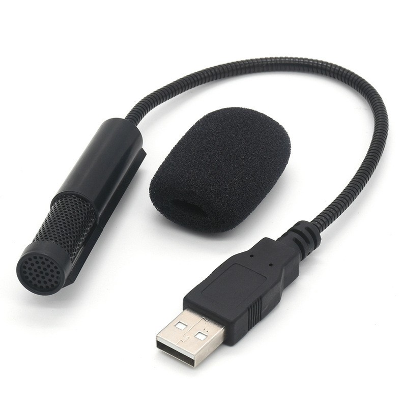 ภาพหน้าปกสินค้าไมโครโฟนคอมพิวเตอร์ เชื่อมต่อผ่านพอร์ต USB Microphone Plug & Play ไม่ต้องติดตั้งไดรเวอร์