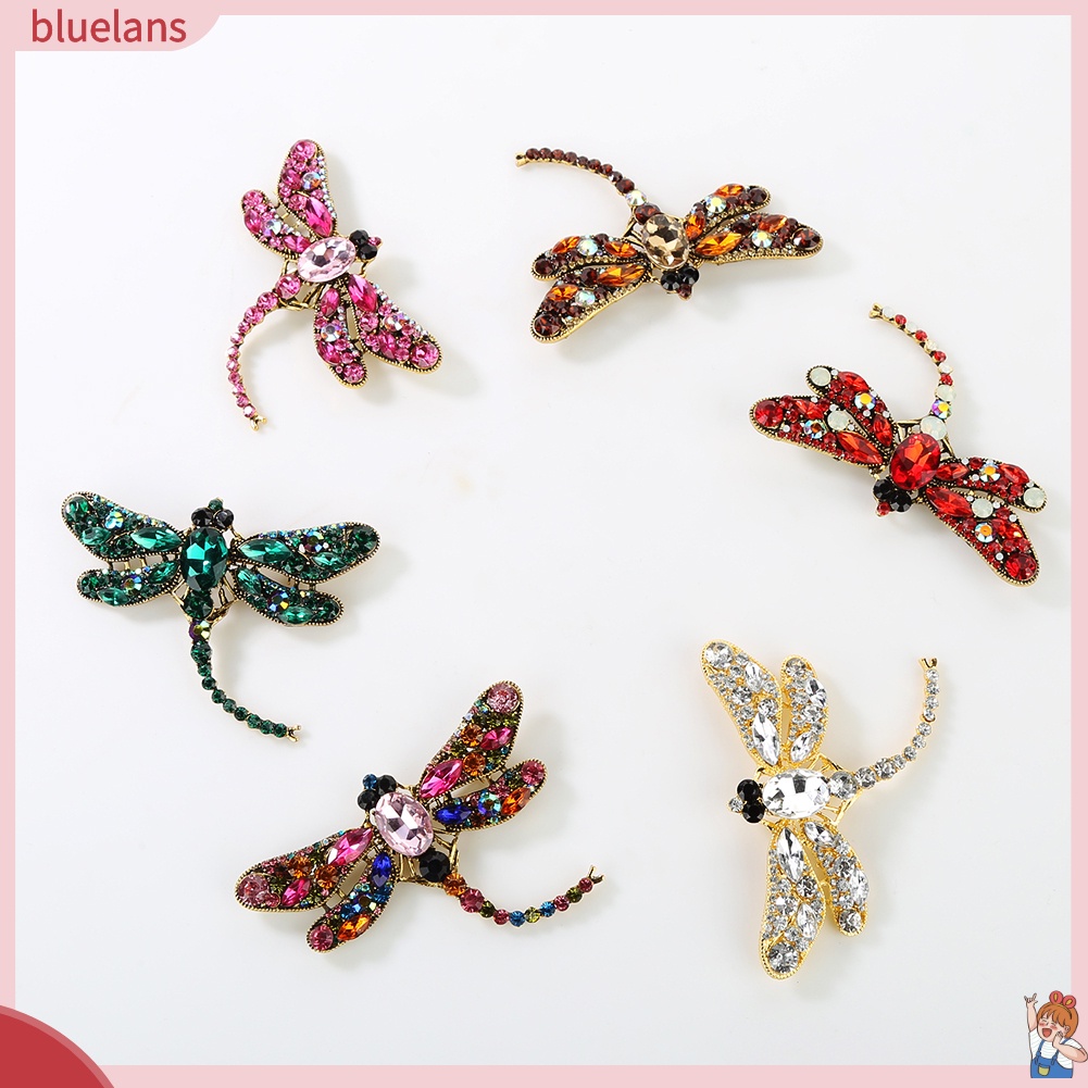 ภาพหน้าปกสินค้าPin Rhinestone เครื่องประดับน่ารักสําหรับสตรีผ้าพันคอ จากร้าน bluelans2.th บน Shopee