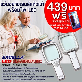 ภาพหน้าปกสินค้าแว่นขยาย เลนส์แก้วคุณภาพสูง พร้อมไฟ LED ที่เกี่ยวข้อง