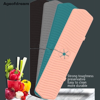 [Ageofdream] แผ่นซิลิโคนรองก๊อกน้ํา สําหรับอ่างล้างจาน