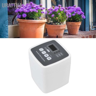 Urattna 💐💐เครื่องปั๊มน้ําอัตโนมัติ ตั้งเวลาได้ 110‐240V สําหรับรดน้ําในสวน วิธีการจ่ายไฟ 3 วิธี ⭐พร้อมส่ง⭐