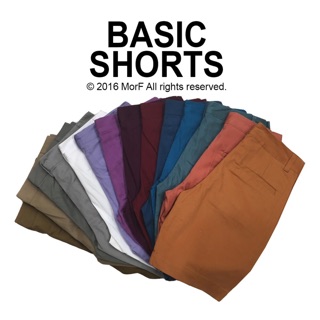 ภาพหน้าปกสินค้ากางเกง chino ขาสั้น Basic Shorts ที่เกี่ยวข้อง