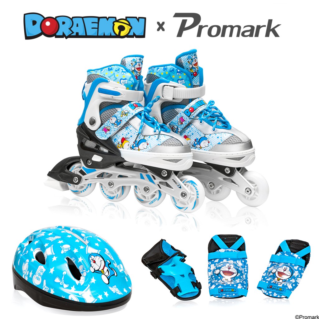 ภาพหน้าปกสินค้าPromark Sports ลิขสิทธิ์แท้ รองเท้าRoller Skates โดราเอมอน Inline Skate Doraemon 4242J