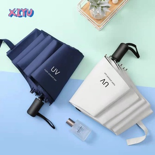 สินค้า 【XIYU】 ร่มพับ 3 ตอน ร่มกันฝน ร่มกันแดด ร่มกันยูวี ร่มกันUV ร่มพับได้ ร่ม uv Umbrella คุณภาพดีราคาถูก