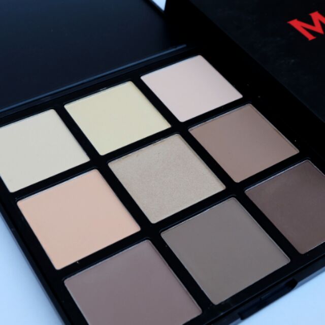 Morphe 9C9 Color Highlight/Contour Palette Shopee Thailand