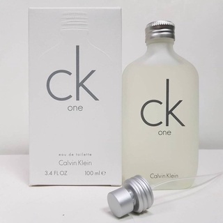 🔥แท้100%ซื้อ 2 ขวดแถมทอง 0.1 กรัม 1 แผ่น พร้อมส่ง ⚡️CALVIN KLEIN นำ้หอม CK One Eau De Toilette 100 ml.