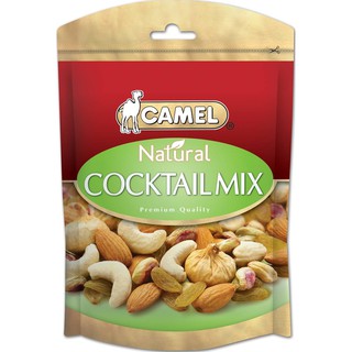 ถั่วคาเมล CAMELถั่วผสมคอกเทล (Natural Cocktail Mix) 150 กรัม  นำเข้าจากสิงคโปร์