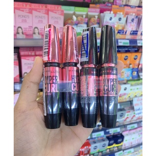 1แถม1 MAYBELINE NEW YORK HYPER CURL (9.2ML.) เมย์เบลลีน นิวยอร์ก ไฮเปอร์เคิร์ล มาสคาร่า มี 2 สูตร