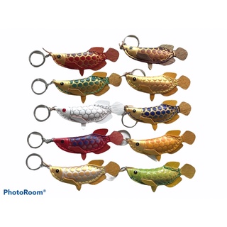 พวงกุญแจปลามังกร Arowana keychain