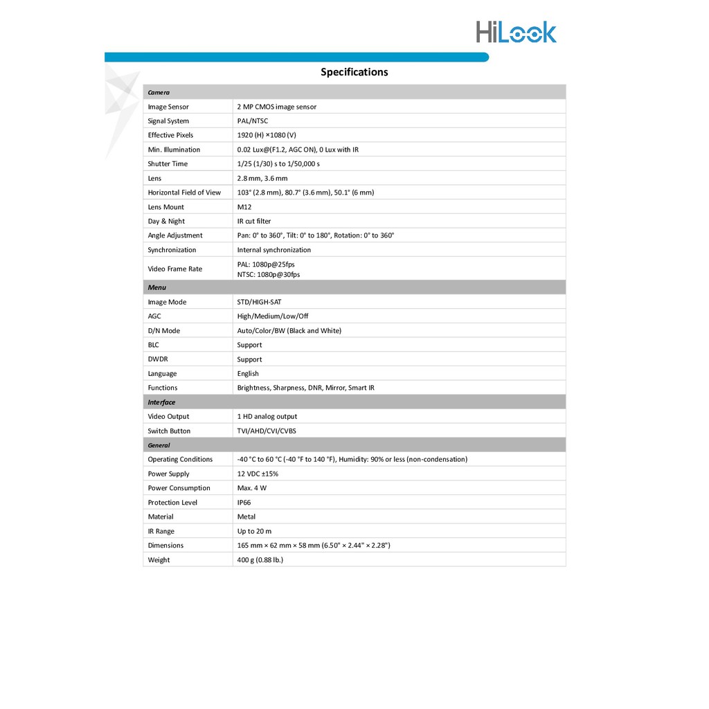 hilook-กล้องวงจรปิด-1080p-รุ่น-thc-b120-c-2-8mm-ต้องใช้ร่วมกับเครื่องบันทึกกล้องวงจรปิด-รับประกัน-3-ปี